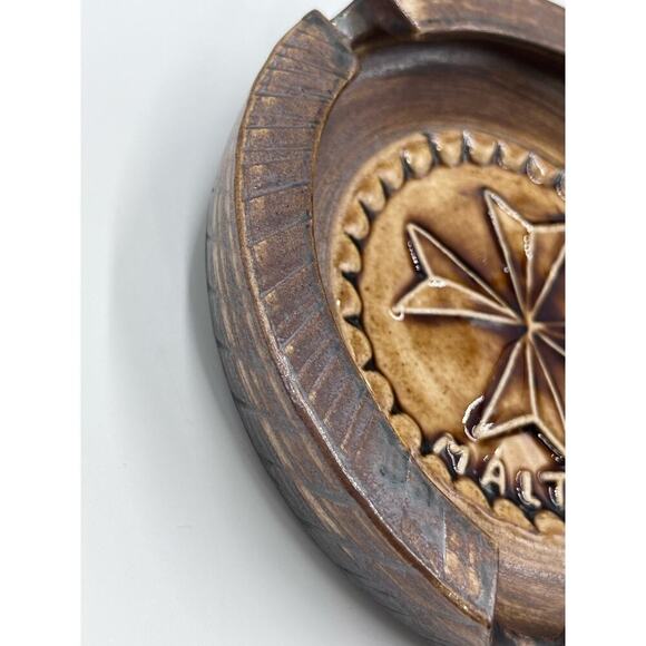 Vintage 1970s Catchall Bowl Ashtray Bristow Potteries Studio Pottery Malta‎ - Picture 4 of 12